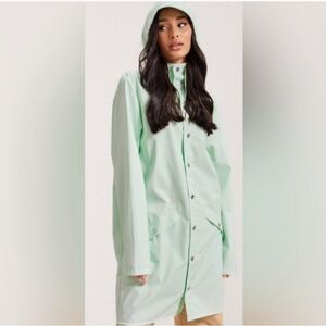 Rains long rain jacket unisex